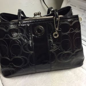 Coach large tote